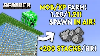 BEST MOB/XP Farm 1.21 Minecraft Bedrock Tutorial - 109,000/HR! - MCPE/Xbox/PS/Switch/PC