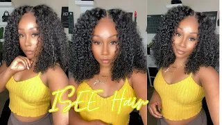 New M Cap wear go wig 9x6 HD Lace Kinky Curly Wig ft ISEE HAIR