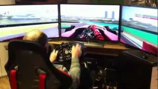 VisionRacer 3 screen D-Box F1 2011