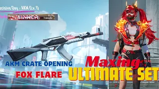 NEW FOX FLARE AKM CRATE OPENING! BGMI ! Gamergahalot