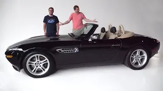 BMW Z8, это красивый аналоговый экзотический автомобиль с двигателем из M5