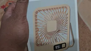 Mini Charge Fan PVC Fan