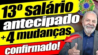 SAIU MP: Lula MUDOU de IDEIA + 13° SALÁRIO ANTECIPADO - Governo FAZ NOVAS MUDANÇAS - VEJA AGORA