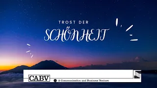 Der Trost der Schönheit