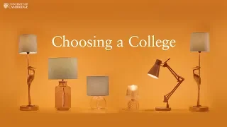 Choosing a College at Cambridge University