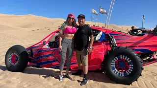 Superwoman Funco Motorsports Sand Car At Glamis Swing Set