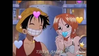 Tik Tok One-piece P27| Tổng Hợp Những Cảnh Tình Cảm Của Luffy và Nami| TikTok Anime