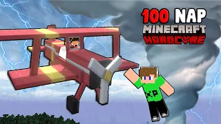 100 NAP EGY REPÜLŐN A MINECRAFT-BAN! 😱