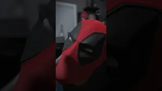 Deadpool Mask by Do3D 3D Printed with Polymaker PolyTerra #3dprinting #satisfying #asmr #deadpool