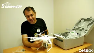 Сборка и подготовка к полету Геодезического квадрокоптера Phantom 4 PRO RTK PPK