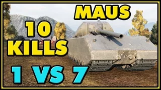 World of Tanks | Maus - 10 Kills - 8.9K Damage