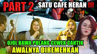 Satu Cafe Heran!! Ojol Bawa Pulang Cewek Cantik,Padahal Sudah di Remehkan