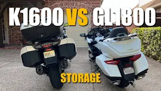 BMW K1600 GTL vs Honda Goldwing (2018+) Storage Capacity | Cruiseman's Reviews