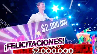 ¡BRAVO! Juan sobresalió con sus conocimientos y se ganó 2 millones de pesos