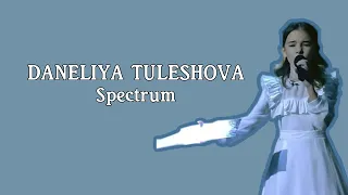 DANELIYA TULESHOVA SPECTRUM (THE VOICE KIDS) || The Lyrics
