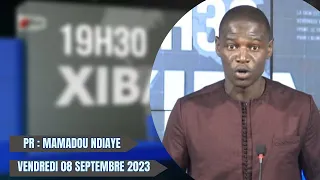 Xibaar yi 19h de ce 08 Septembre 2023 présenté par Mamadou Ndiaye