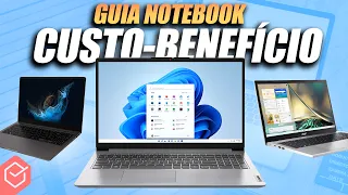 Qual MELHOR NOTEBOOK CUSTO-BENEFÍCIO! // Galaxy Book 2 vs. Ideapad 1i vs. Inspiron 3000 vs. Aspire 3