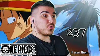 FRANKY IS PISSED!!! ROBIN SET US UP??? ONE PIECE EPISODE 237 REACTION!!!