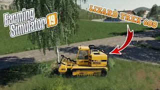 🚜[FR] Farming Simulator 19 MODS LIZARD TREX 600 adieu les arbres au top pour faire de la place