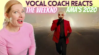 Vocal Coach/Musician Reacts: THE WEEKND Live at the AMA's 2020! (Save Your Tears/In Your Eyes)