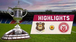 HIGHLIGHTS | Auchinleck Talbot 1-0 Hamilton Academical | Scottish Cup 2021-22 Third Round