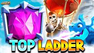 TOP LADDER X Balloon Freeze - Clash Royale