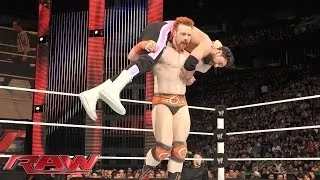 Sheamus vs. Damien Sandow : Raw, July 7, 2014