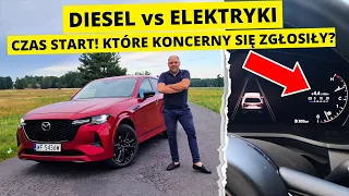 DIESEL vs ELEKTRYK - WIELKI TEST PORÓWNAWCZY. Które koncerny zgłosiły się na tę próbę?