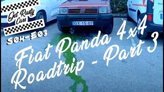 FIAT PANDA 4x4 1991 CLASSIC Roadtrip Part 3 - S04E3 --Subtitles--