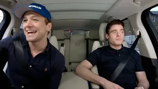 richard madden and taron egerton being chaotic for two minutes.