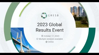 GRESB 2023 Global Results Event: Real Estate