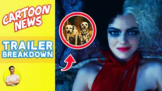 Disney's CRUELLA - Trailer Breakdown, Easter Eggs & Things Missed | CARTOON NEWS