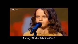 amazing- Amira Willighagen  - O Mio Babbino Caro -  for English speaking viewers