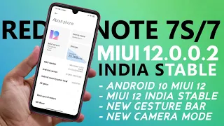 MIUI 12.0.2.0 ГЛОБАЛКА НА REDMI NOTE 7 - ОБЗОР. ОТЛИЧНАЯ ПРОШИВКА