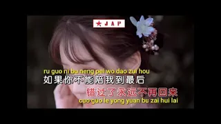 NI YONG YUAN BU DONG WO karaoke 你永远不懂我