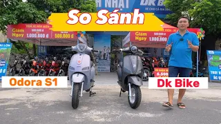 So sánh xe điện Dk Roma Sx với Yadea Odora S1 không hồi kết