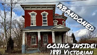 Exploring an Abandoned 1881 Victorian Home | A Red Brick Masterpiece