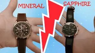 UNBOXING AND COMPARING SAPPHIRE AND MINERAL GLASS