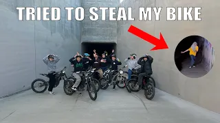 WE RODE THROUGH THE LONGEST TUNNEL IN CALIFORNIA GONE WRONG