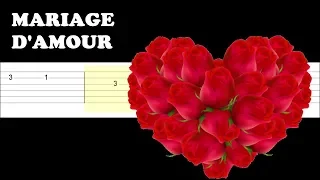 Paul de Senneville - Mariage D'amour (Easy Guitar Tabs Tutorial)