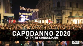 In migliaia a Conegliano per il capodanno 2020, musica e divertimento in una città vestita a festa