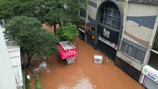 Enchente em Porto Alegre - 04/05/2024 - Centro da Cidade