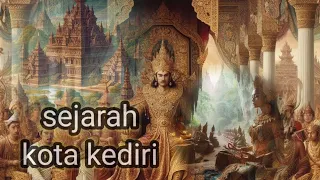 sejarah kota kediri, asal-usul kota kediri dan sungai berantas.