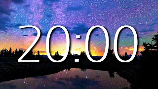 20 MINUTE Countdown TIMER DEEP relaxing MUSIC