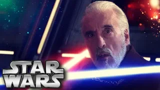 Wusste COUNT DOOKU, dass er sterben würde?