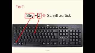 Die 10 wichtigsten Tastenkombinationen für Windows.