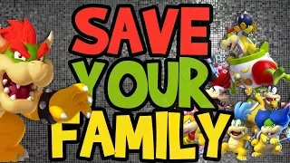 Super Mario Maker Level Showcase - Save Your Family!