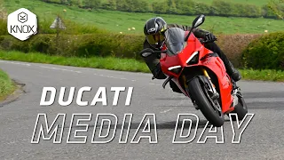 First ride on a Ducati Panigale V4s 🤑 | Ducati Media Day