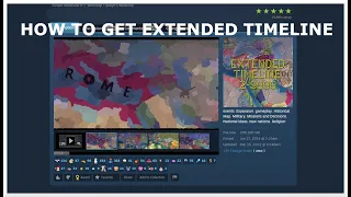 How to Get Extended Timeline through Steam | Eu4