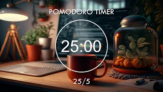 STUDY AND WORK WITH US ★︎ Lofi Music Helps Study, Work Effectively ★︎ Pomodoro timer 25/05 🔔
